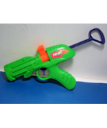 Vintage 1990s Nerf Secret Shot Blaster Nerf Dart Gun Green Orange Tested... - $29.99