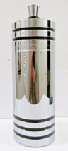 Chase Gaiety Chrome Cocktail Shaker Art Deco Style Barware - $49.50
