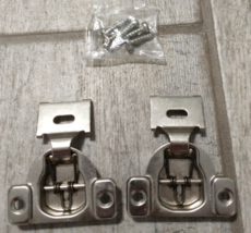 2-Pack 1/2&quot; Inset Liberty Cabinet Hinge Nickel - £3.89 GBP