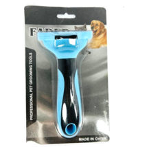 Faded Comb Cat Dog Brush For Shedding Grooming Tool Pet Hair New - £19.97 GBP