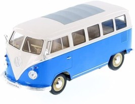 1963 Volkswagen  VW T1 (Type 2) Bus Van 1/24 Scale Diecast Model - BLUE - £31.00 GBP