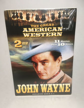 The Great American Western: John Wayne (2 DVD) 11 Films 2003 B&amp;W NEW - £1.67 GBP