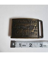 Levi Strauss & Co Belt Buckle Metal Fits 1.5" Made in USA San Francisco - $14.01