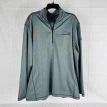 The North Face Men&#39;s XXL Gray 1/2 Zip Pullover Sweatshirt Lee Mechanical... - $19.99