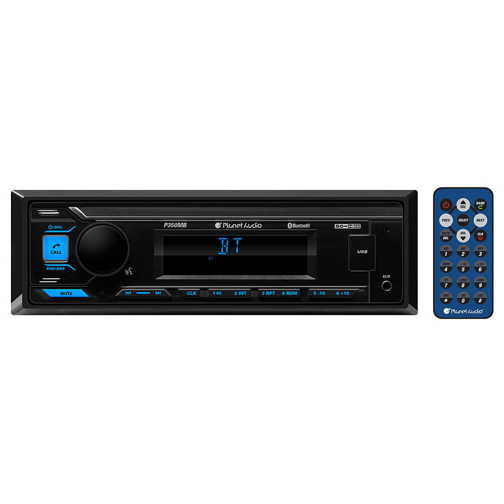 Primary image for Planet Audio Single Din Mechless AM/FM/USB/Aux/Remote/Bluetooth
