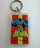 Batman Orange Yellow Keychain 1982 Original Licensed Official DC Comic B... - £7.10 GBP