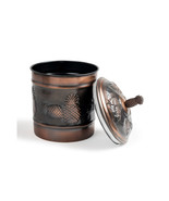4 qt. Pineapple Antique Copper Canister - $51.44