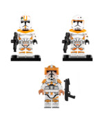 3Pcs Commander Cody Boil and Waxer 212th Attack Battalion Star Wars Minifigures - $8.99