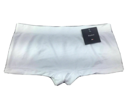 TOMMY HILFIGER WOMENS &amp; TEENS SEXY BOYSHORT PANTY SIZE M WHITE LOW RISE NEW - £11.95 GBP