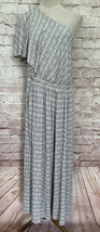 Anthropologie Maeve One Shoulder Jamie Jumpsuit CropWide Leg Romper MEDIUM NEW - £63.00 GBP