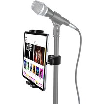 Tablet Mic Stand Holder, Microphone Music Stands Phone &amp; Tablet Mount Wi... - $47.99