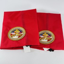 2 BOY SCOUT CENTENNIAL 100 YEARS SCOUTING PATCH SLEEPING BAG STUFF SACKS... - $14.65