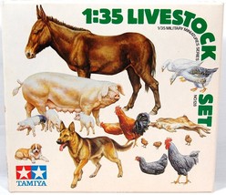 Tamiya 1/35 Livestock Set Kit No 3628 Series No. 128 - $5.75