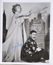 Agnes Moorhead &amp; Dick York Signed Photo X2 - Bewitched w/COA - £462.74 GBP