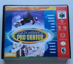 Tony Hawk&#39;s Pro Skater CASE ONLY Nintendo 64 N64 Box BEST Quality Available - £12.00 GBP