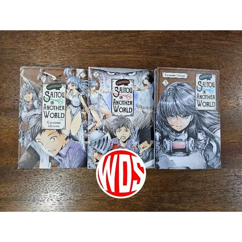 New Set Handyman Saitou in Another World Manga English Vol 1-3 Comic Boo... - $84.90