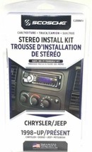Scosche CJ2086FA Auto Stereo Install Kit 1998-up Chrysler Dodge Jeep Das... - £13.72 GBP