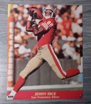 Jerry Rice #80 San Francisco 49ers Team NFL Poster 20x16 Cardboard Stock... - $31.46