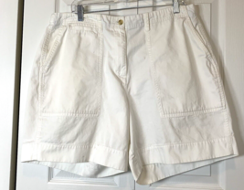 Mountain Lake II Canvas Shorts Womens 16 100% Cotton Adjustable Waist Fl... - $24.23