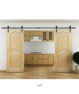 Classic CalHome Arrow Sliding Standard Double Track Barn Door Hardware K... - $175.83 CAD