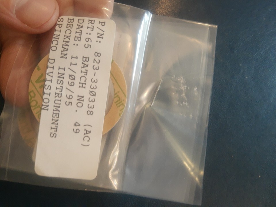 NEW Beckman Overspeed Disk gasket Ultracentrifuge Rotor SW 28.1 / 65K # ... - $67.21