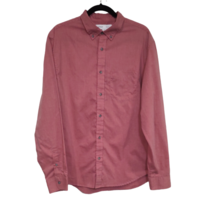 Old Navy Slim Fit Red Herring Shirt for Men Size XL Long Sleeve Button F... - £7.12 GBP