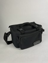 Quantaray Black Canvas Camera Camcorder Carry Shoulder Bag - £27.32 GBP