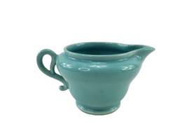 Franciscan Ware Creamer Matte Aqua Blue Made in California USA - £12.75 GBP