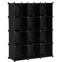 Cube Storage, 12-Cube Book Shelf Organizer Units, Diy Modular Closet Cab... - $76.99