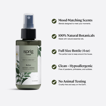 Sprig by Kohler Body & Linen Mist, Relax (Chamomile and Green Tea Body ), 4 Oz. image 3