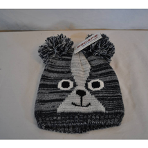 Escape by Polar Extreme Monster Face Kid&#39;s Knit Cap Gray/Grey - NWT - £7.78 GBP