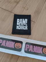 Bam! Horror Embroidered Iron On Patch - £7.85 GBP