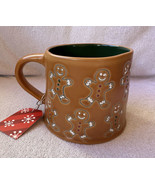 Global Design Ceramic 17oz Embossed Gingerbread Man Men Coffee Mug Cup N... - £15.72 GBP