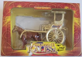 Philippine Kalesa Gold Edition Die Cast Metal Hose-Drawn Carriage   - £23.74 GBP