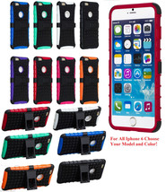 Premium Deluxe Hard Case Cover for iPhone 6 6th gen 4.7&quot; &amp; 5.5&quot; Plus wit... - $15.86