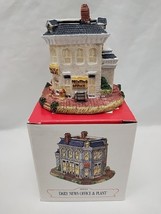 The Americana Collection Daily News Office &amp; Plant Ceramic Figure 3&quot; - $203.77 MXN