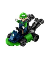 Building Luigi Mario Kart The Super Mario Bros. Movie Game Minifigure Cu... - $8.52