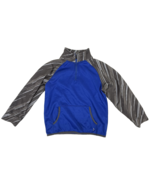 Gymboree Gymgo 1/4-Zip Active Pullover Boys Size M 7/8 Blue/Gray - $276.80 MXN