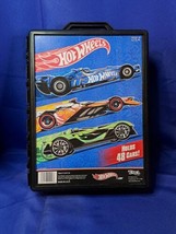 Vintage 2012 Mattel Hot Wheels - 48 Car Carry Case Storage Box In Black USA Made - £19.36 GBP