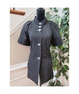 Karen Kane Women&#39;s Black Polyester Single Breasted Half Sleeve Jacket Si... - $690.10 MXN