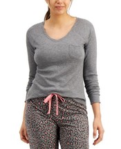 Jenni by Jennifer Moore Womens Sleepwear Ribbed Pajama Top Only,1-Piece,S - £17.02 GBP