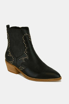 Beast Fashion Studded Detail Point Toe Boots - $37.99