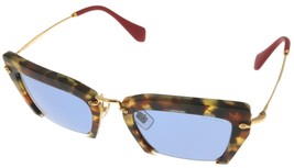Miu Miu Sunglasses Women Rasior Havana Cat Eye Mu 10QS UA54N0 - £194.51 GBP