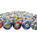 20 Drawer Knobs Door Cupboard Pulls Indian Mix Knobs Assorted Window Dra... - $52.09 CAD