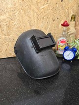 CIG Weld Welding Mask Protector Helmet Black Plastic Vintage Welders Visor - £28.45 GBP