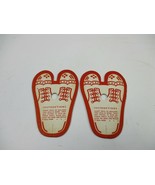 2 vintage cardboard shoe balloon holder circus carnival  - $14.83 CAD