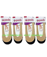 4x 3Pairs=12Pairs (8 black &amp; 4 nude) Peds Women&#39;s Ultra Low Liner shoe s... - $40.60 CAD