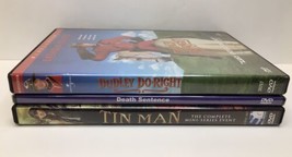 Mixed DVD Lot Tin Man , Dudley Do Right , Death Sentence - £11.21 GBP