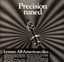 1969 Lyman Gun Sight Dies Advertisement Hunting Firearms Supply Vintage ... - €21,60 EUR