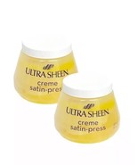2 Ultra Sheen Creme Satin Press Hair Cream Yellow 8 oz Each - £76.71 GBP